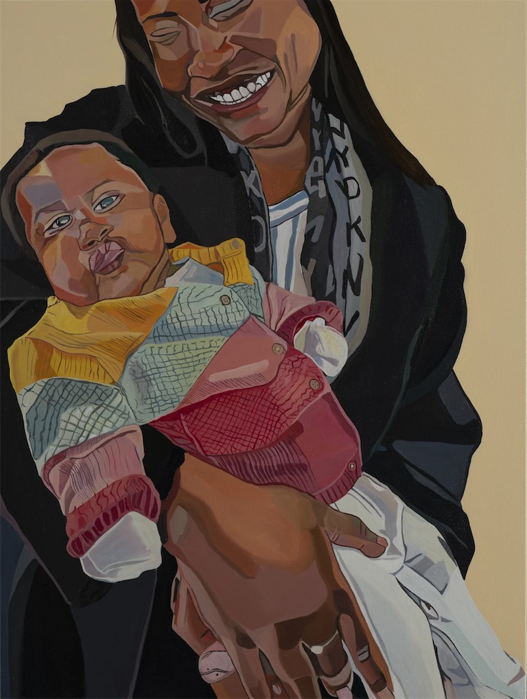 Kiki, 2023, oil on canvas, 80 x 60 cm. Courtesy of the artist and Tiwani Contemporary.
