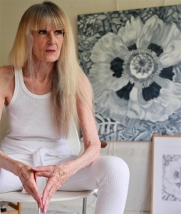 Caroline Coon. Photo by John O’Rourke. Courtesy of Stephen Friedman Gallery, London and New York