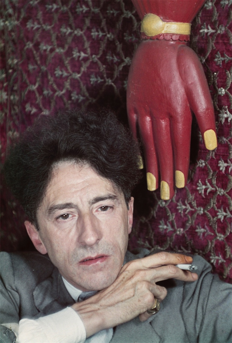 Gisèle Freund, Jean Cocteau, 1939, Raisin-coated chromogenic colour print on Kodak paper, 20.3 x 30 cm, IMEC, Saint-Germain-la-Blanche-Herbe, France