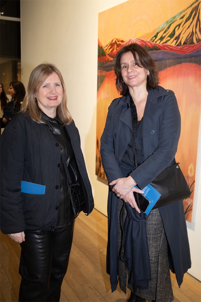 Julie Lomax and Tanya Hudson, AWITA International Women's Day on Cork Street, 11.03.2026. Photo: Olivia Estebanez