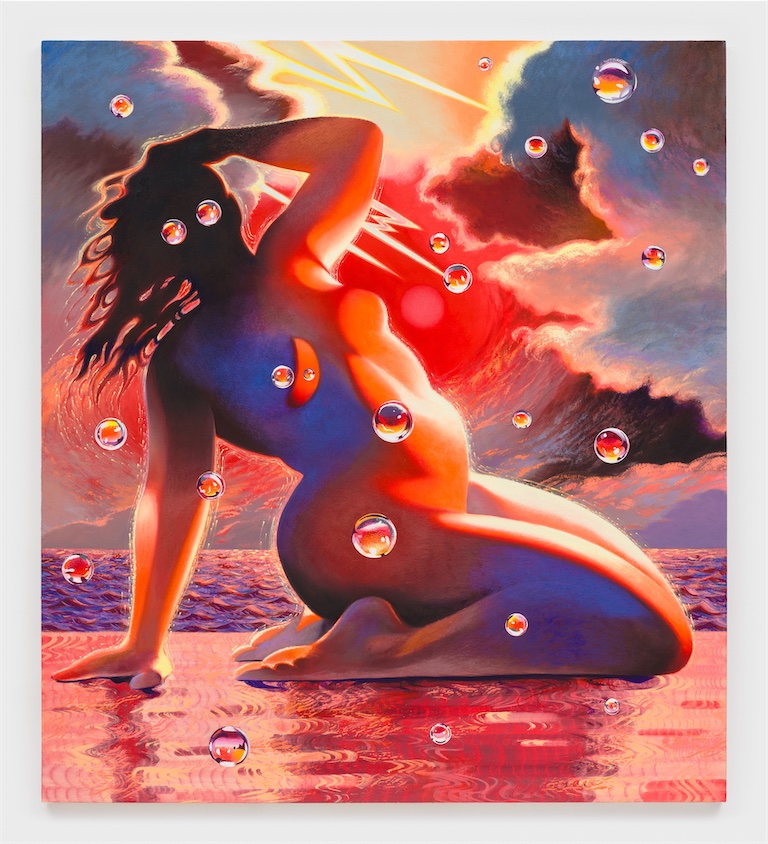 Robin F. Williams, Language Model, 2026, oil on canvas, 60 x 54 ins., 152.4 x 137.2 cm. Courtesy Robin F. Williams and P·P·O·W, New York. Photo: Ian Edquist