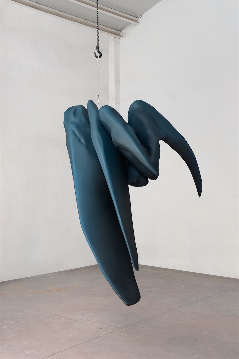 Teresa Solar Abboud, Multiplicity, 2026, resin, expanded polystyrene, metal, acrylic paint and matt acrylic varnish, approximate dimensions: 235 x 130 x 160 cm (92 1/2 x 51 1/8 x 63 in). Courtesy the artist, Lehmann Maupin, New York, Seoul, and London and Travesía Cuatro. Photo: Raúl Silva
